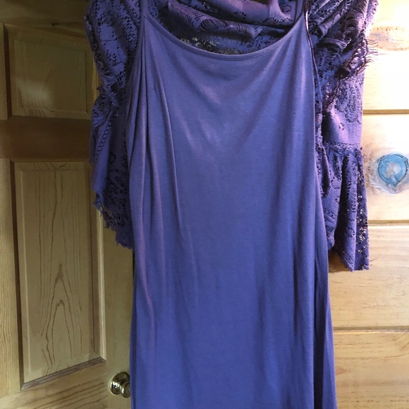 ADORABLE FREE PEOPLE BOHO MINI DRESS - NWOT Small - Picture 3 of 8